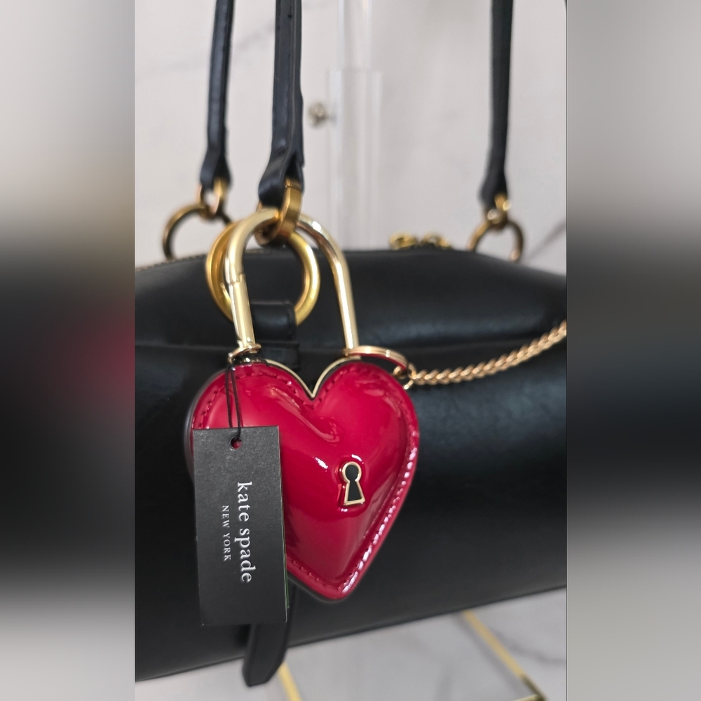 Red Heart Kate Spade with vegan bag NWT